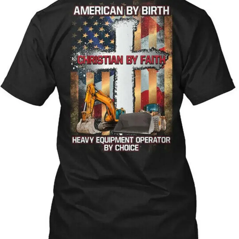 Heavy Equipment Operator Shirts - Premium Proud Ağır Ekipman Operatörü Amerikan