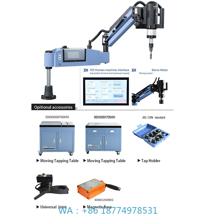 Pipe Threading Machine - Metal Boru İçin Otomatik Matkap Kılavuz