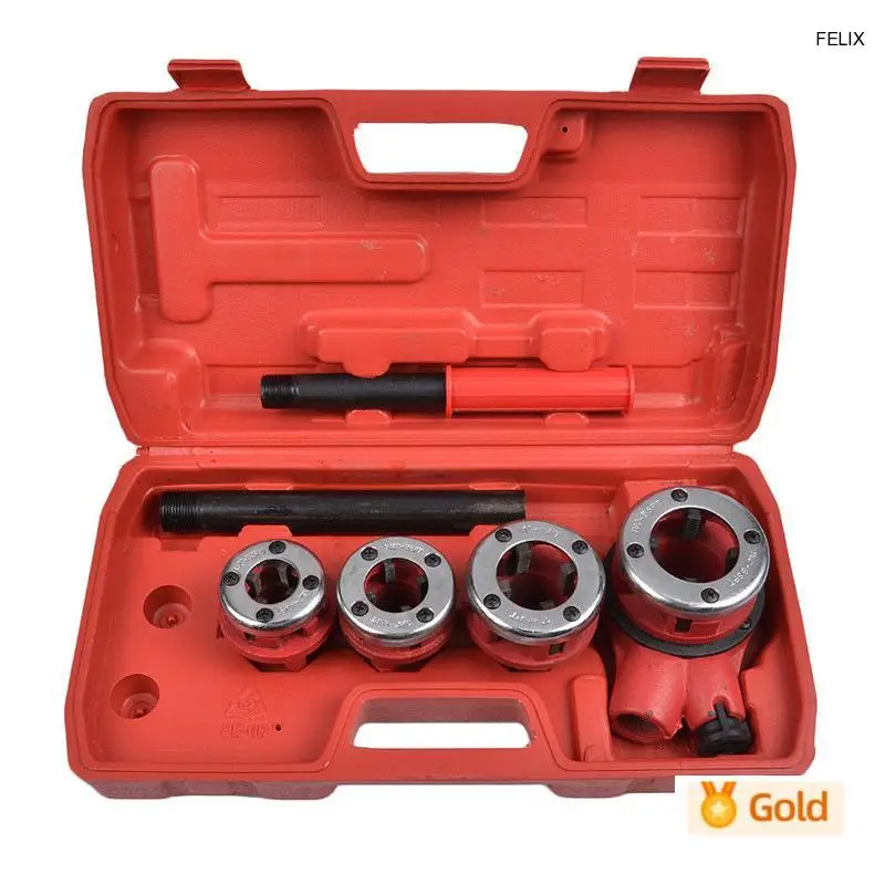 Pipe Threading Machine - 4 Nokta-1.2 Inç Dayanıklı Vida Diş
