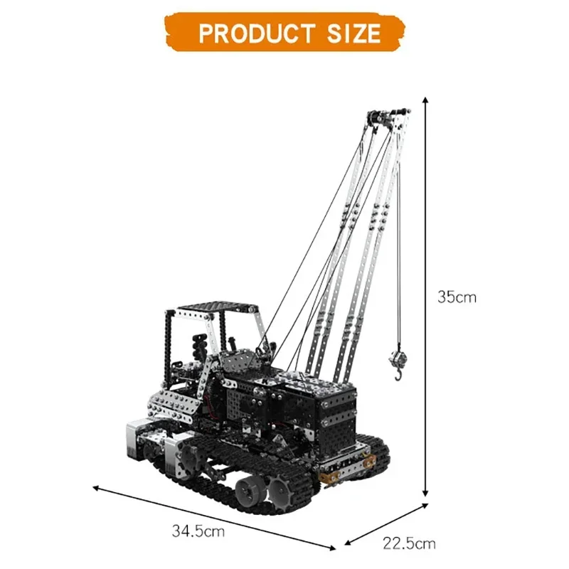 Kendin Yap Metal RC Vinç Elekt - Heavy Equipment Vehicles incelemesi ve fiyatı