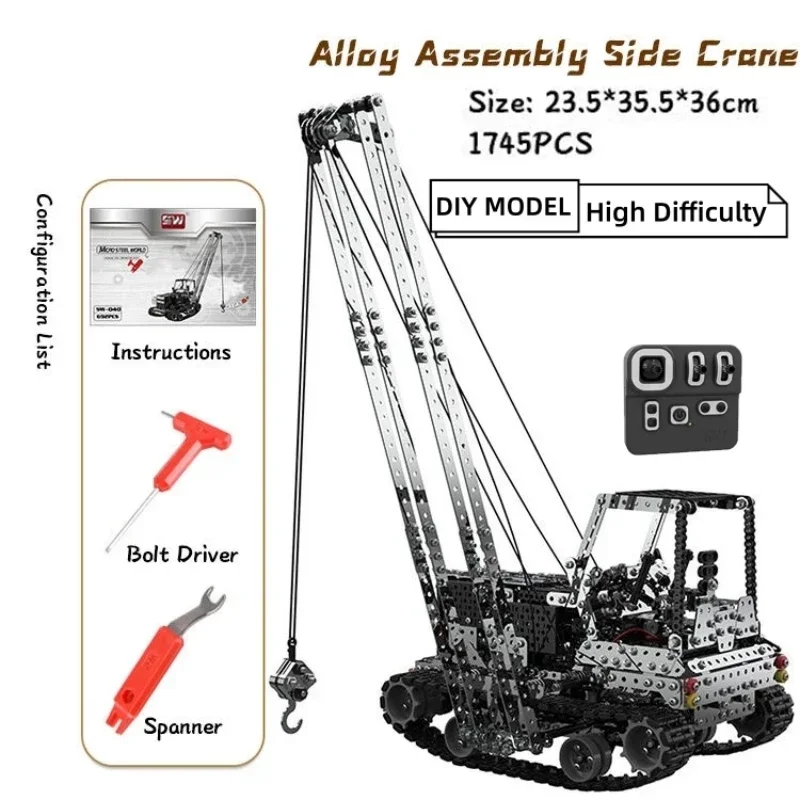 Kendin Yap Metal RC Vinç Elekt - Heavy Equipment Vehicles incelemesi ve fiyatı