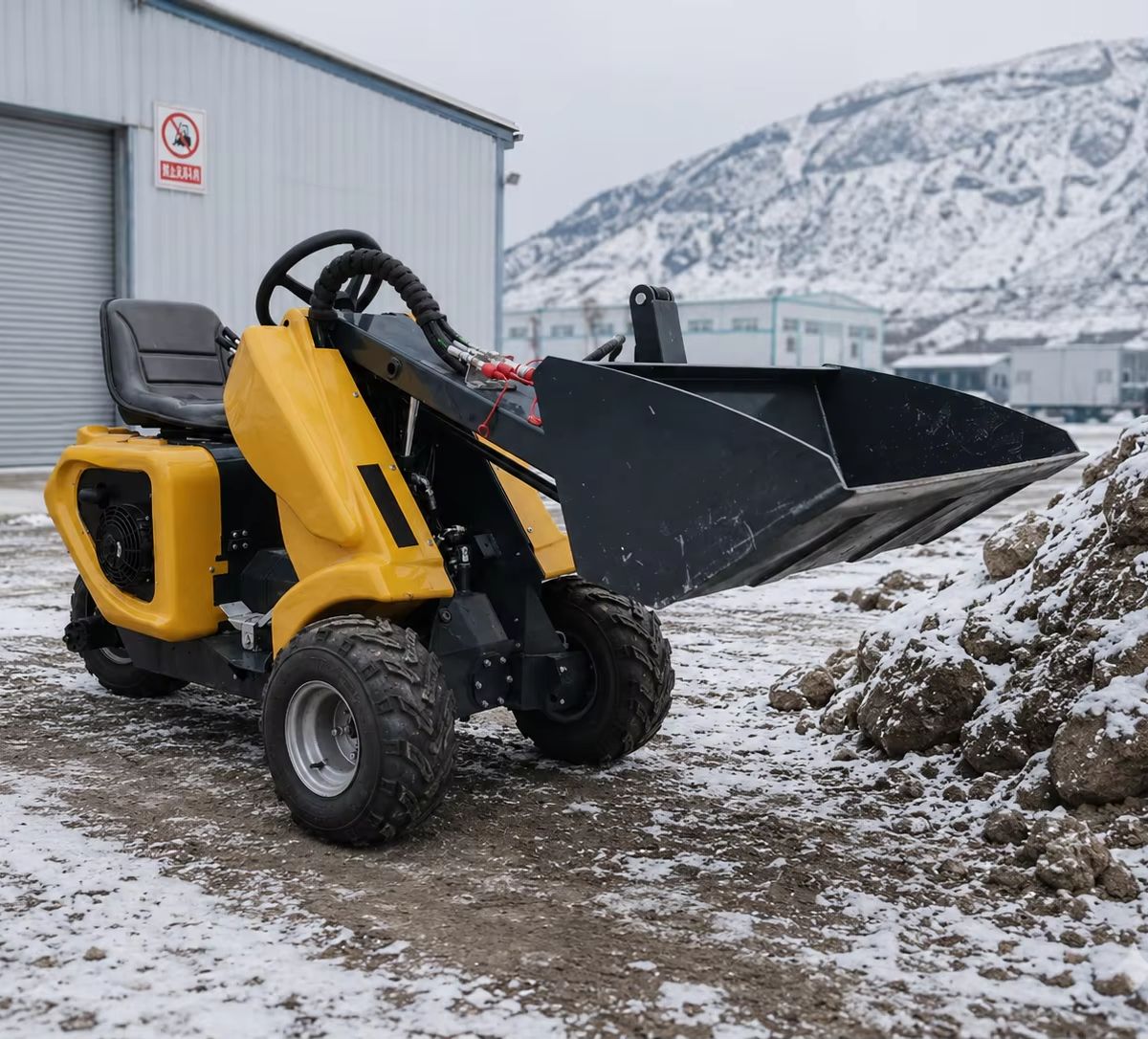 CE Sertifikalı Kompakt 3 Teker - Heavy Equipment Jobs incelemesi ve fiyatı