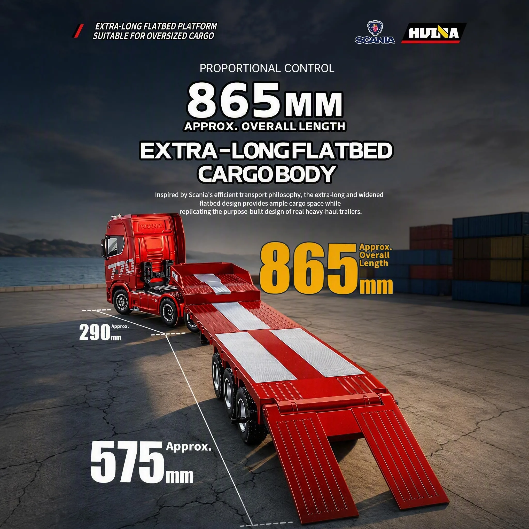 HUINA 1302A 1:24 Ölçekli RC Tr - Heavy Equipment Vehicles incelemesi ve fiyatı